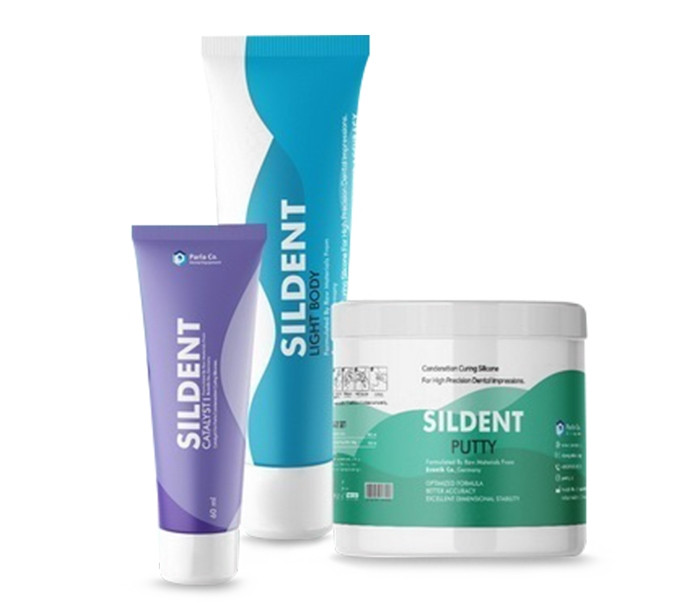 ست قالب گیری سیلدنت sildent سیل دنت